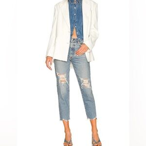 Moussy Carter Vintage jeans size 24 Distressed Light Blue Women's Jeans